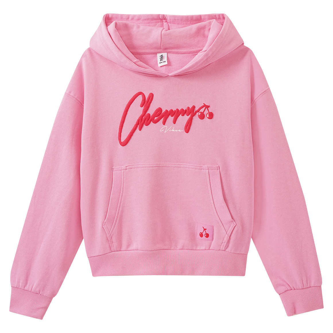 Mädchen Hoodie mit gummiertem Print von Yigga