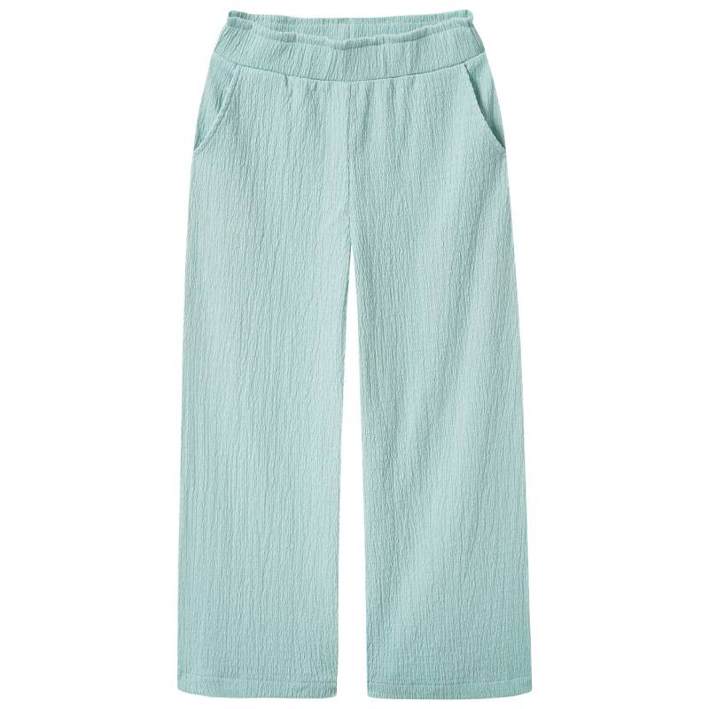 Mädchen Hose in Crepp-Optik von Yigga