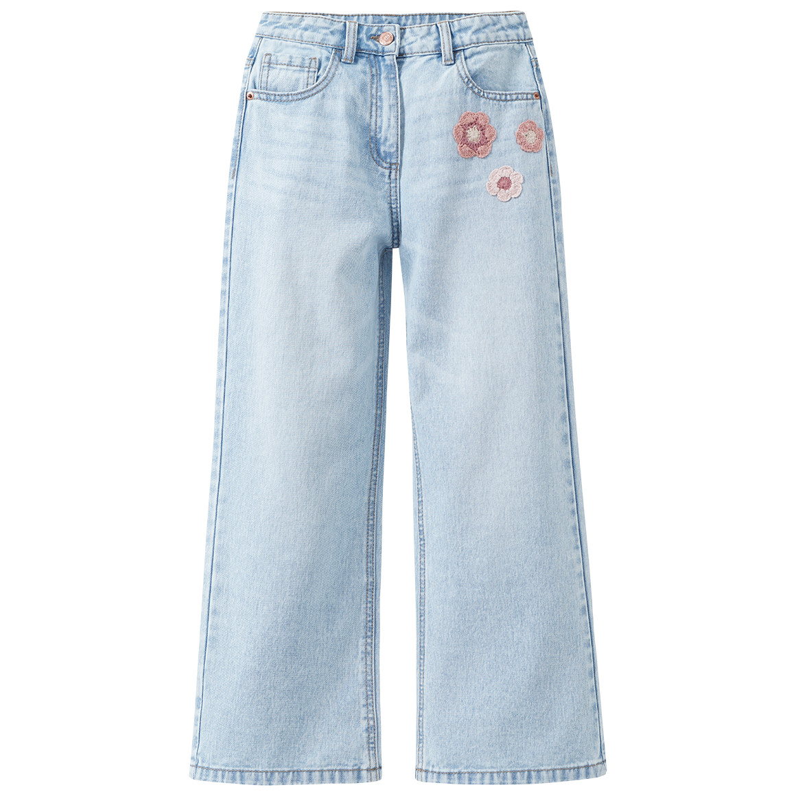 Mädchen Jeans Mit Applikation von Yigga
