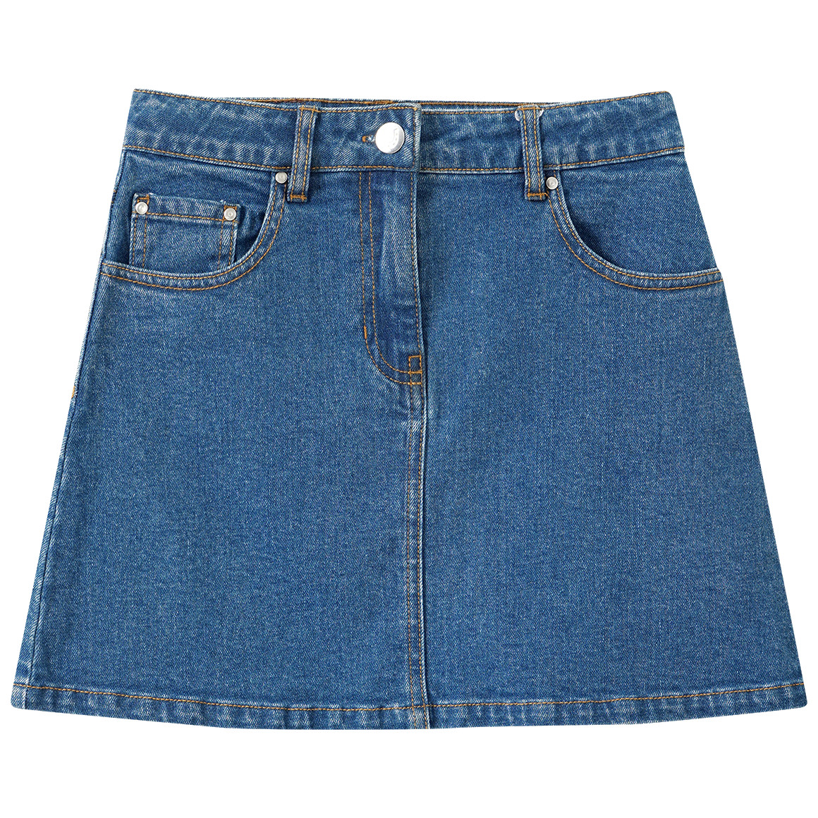 Mädchen Jeansrock im Five-Pocket-Style Mädchen Jeansrock im Five-Pocket-Style von Yigga