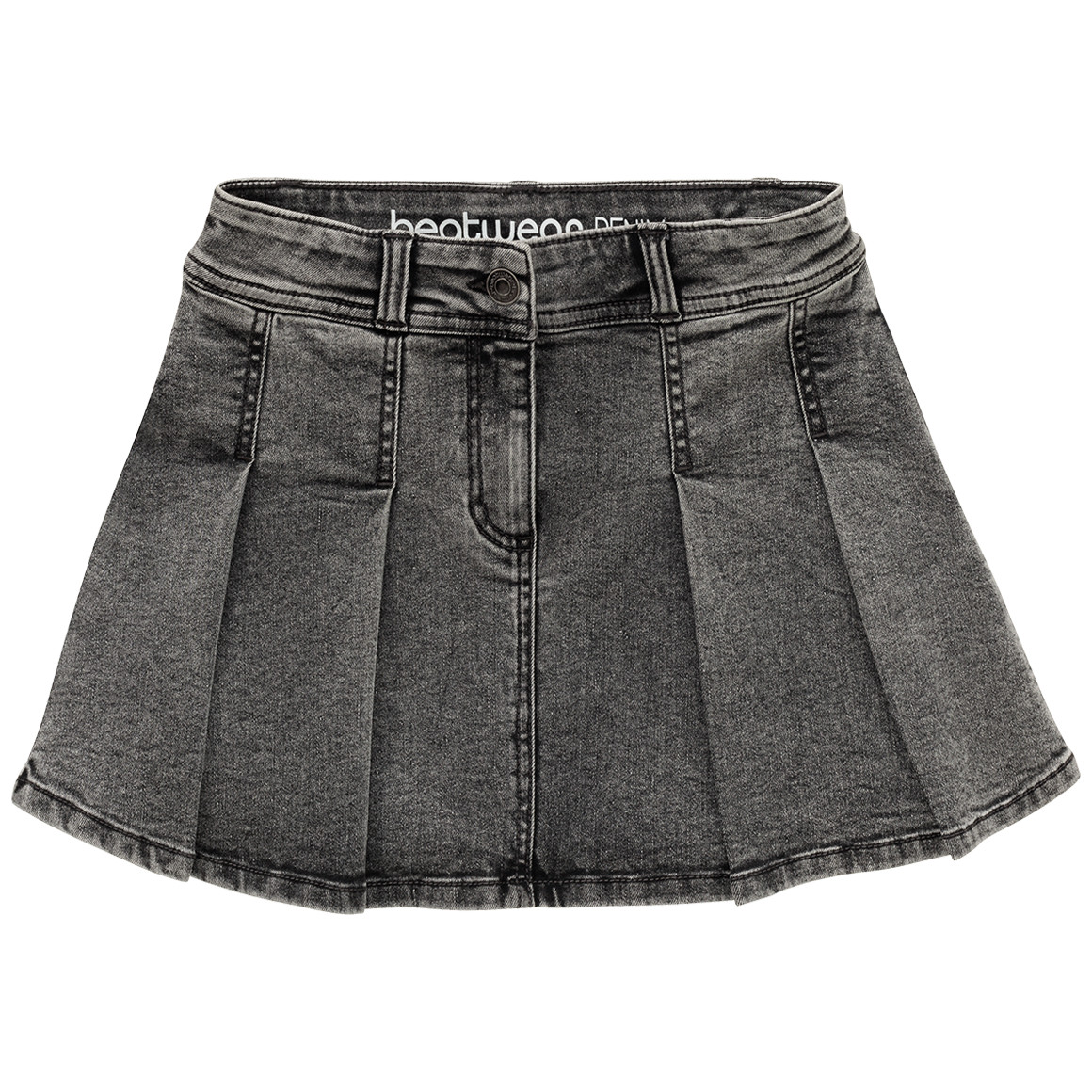 Mädchen Jeansrock mit Falten von Yigga