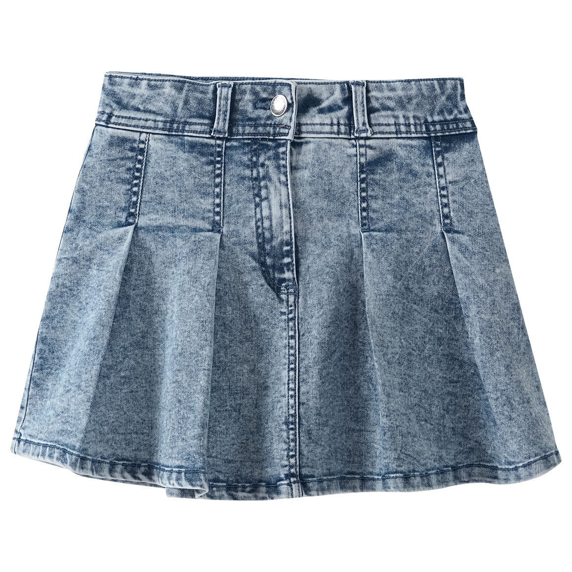 Mädchen Jeansrock mit Falten von Yigga