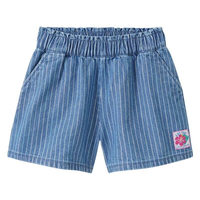 Mädchen Jeansshorts mit Streifen von Yigga