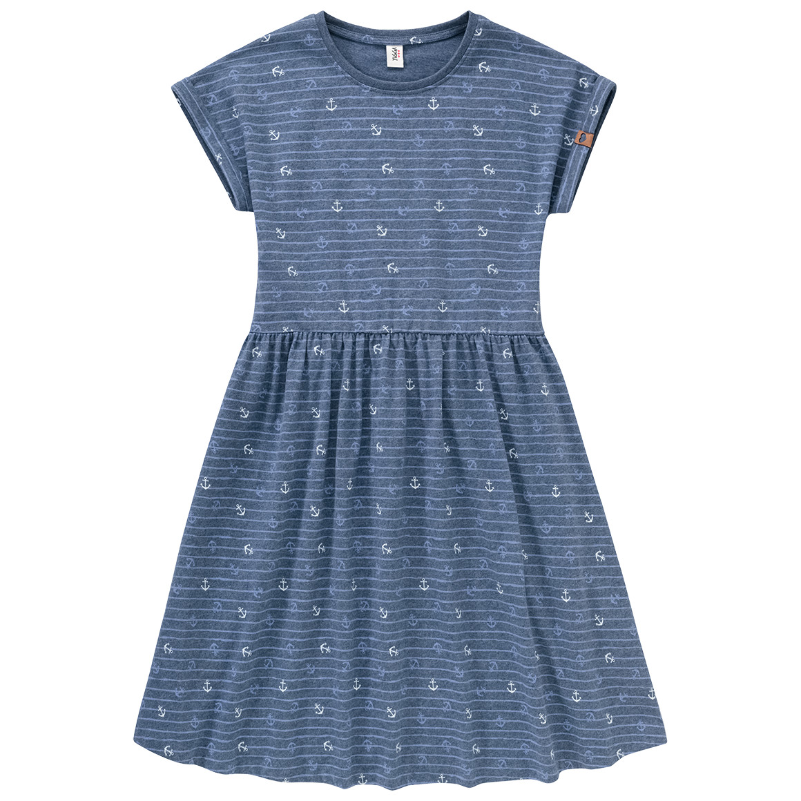 Mädchen Kleid mit Anker-Motiven Mädchen Kleid mit Anker-Motiven von Yigga