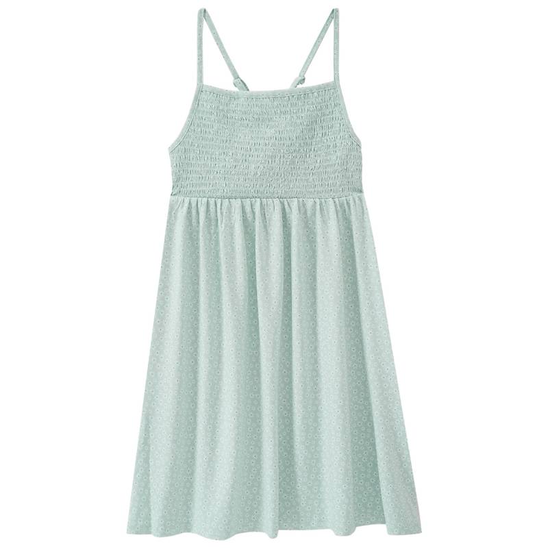 Mädchen Kleid mit Blümchen-Allover von Yigga
