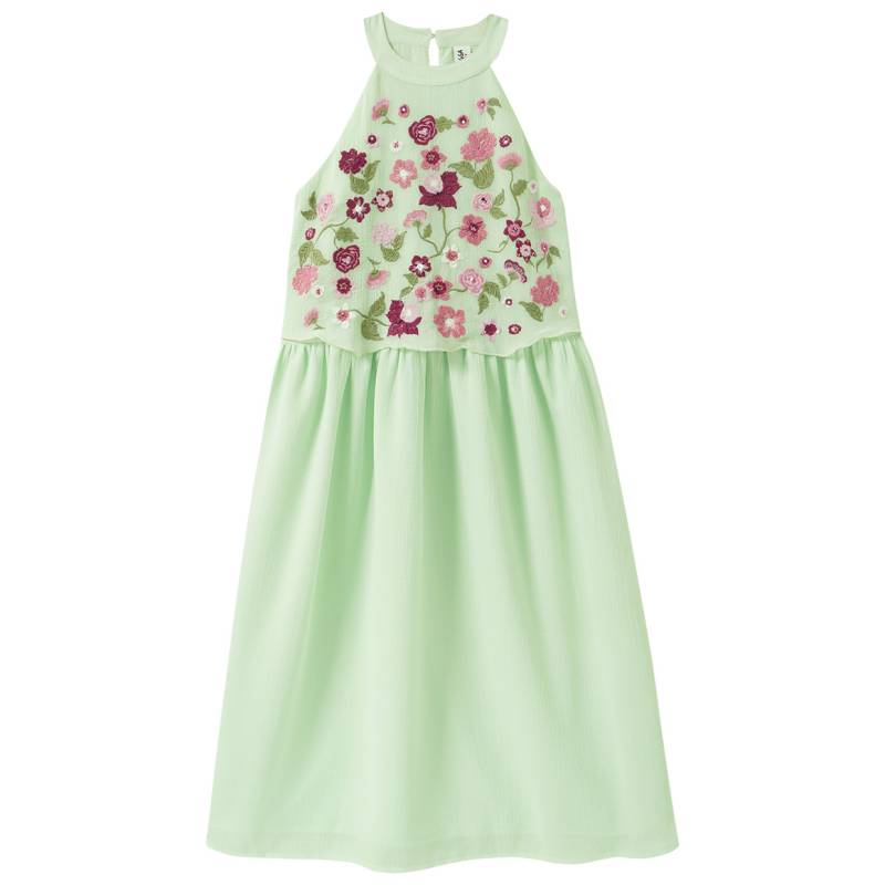 Mädchen Kleid mit Blumen-Stickerei Mädchen Kleid mit Blumen-Stickerei von Yigga
