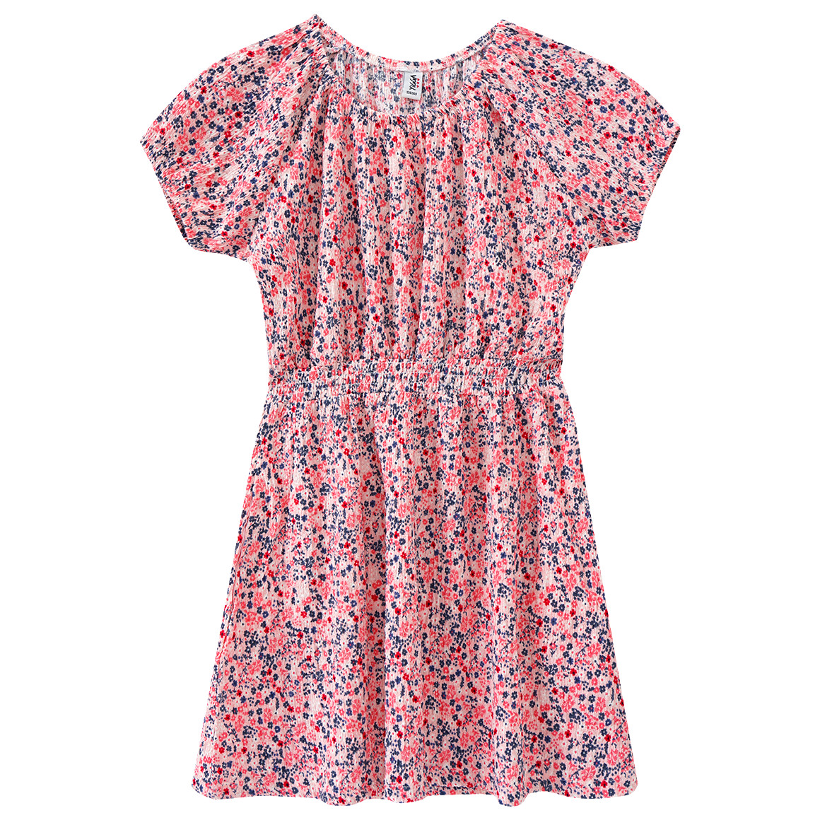 Mädchen Kleid mit Blumen allover Mädchen Kleid mit Blumen allover von Yigga