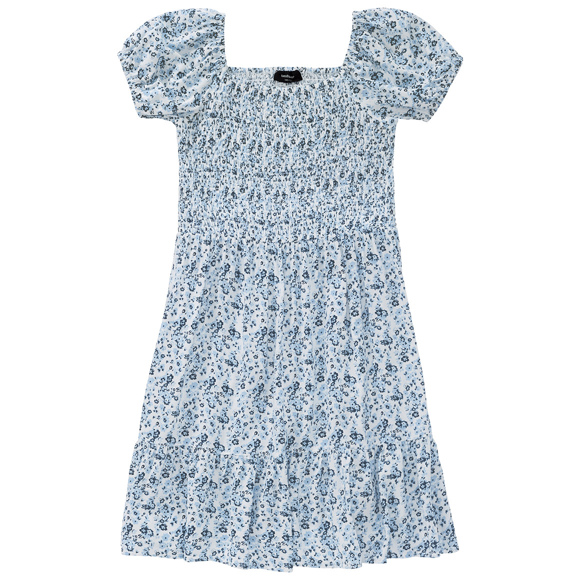 Mädchen Kleid mit Blumen allover Mädchen Kleid mit Blumen allover von Yigga