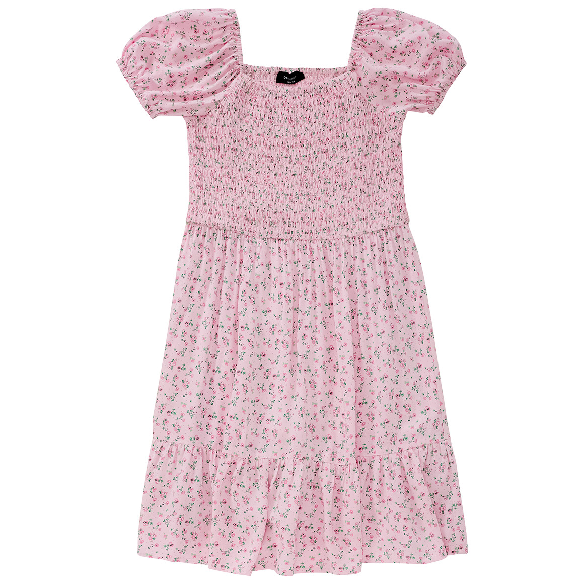 Mädchen Kleid mit Blumen allover Mädchen Kleid mit Blumen allover von Yigga