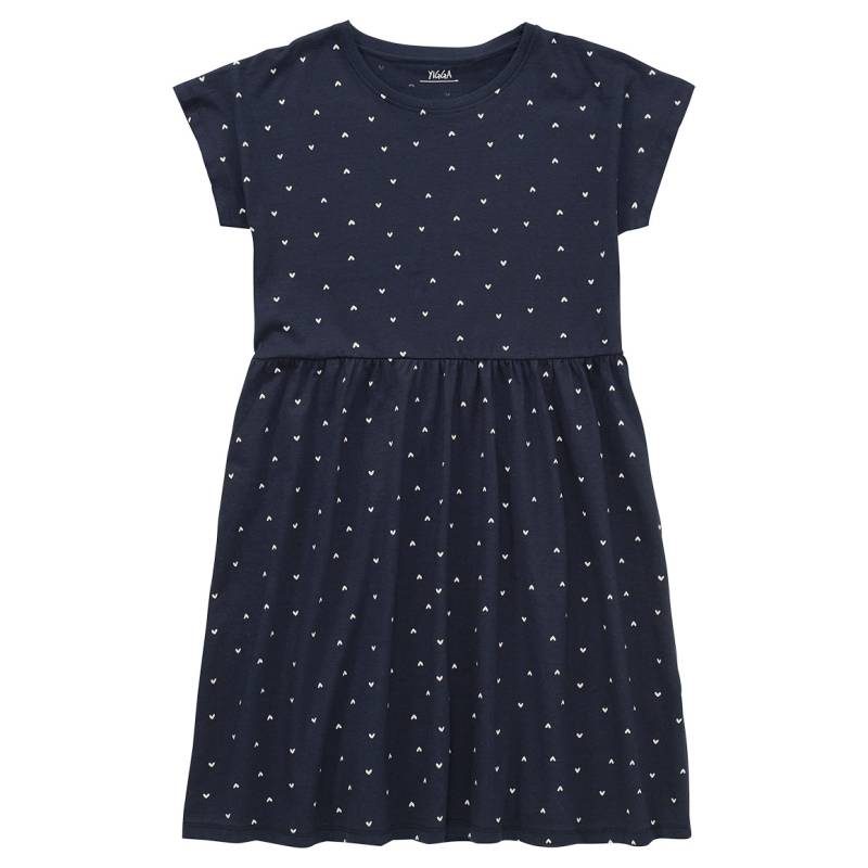 Mädchen Kleid mit Herz-Allover von Yigga