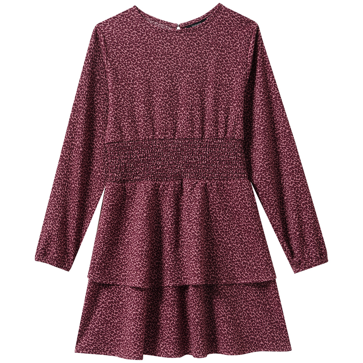Mädchen Kleid mit Leo-Muster Mädchen Kleid mit Leo-Muster von Yigga