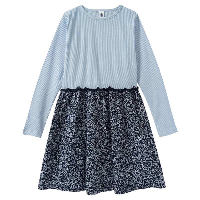 Mädchen Kleid mit Rippstruktur Mädchen Kleid mit Rippstruktur von Yigga