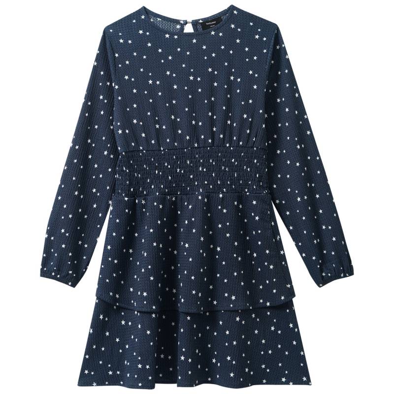 Mädchen Kleid mit Sternen-Allover Mädchen Kleid mit Sternen-Allover von Yigga