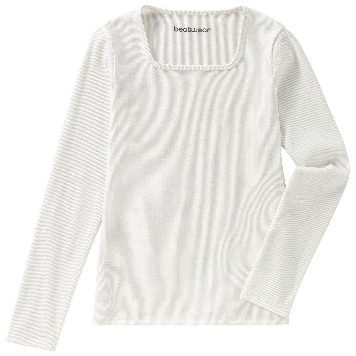 Mädchen Langarmshirt in Feinripp-Qualität Mädchen Langarmshirt in Feinripp-Qualität von Yigga