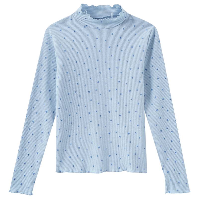 Mädchen Langarmshirt mit Glitzer-Herzen Mädchen Langarmshirt mit Glitzer-Herzen von Yigga