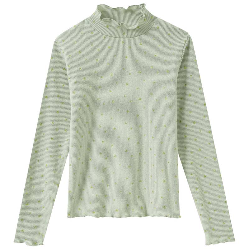 Mädchen Langarmshirt mit Glitzer-Herzen Mädchen Langarmshirt mit Glitzer-Herzen von Yigga