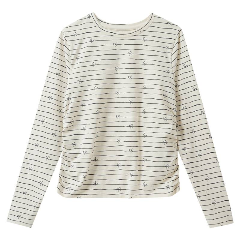 Mädchen Langarmshirt mit Raffungen Mädchen Langarmshirt mit Raffungen von Yigga