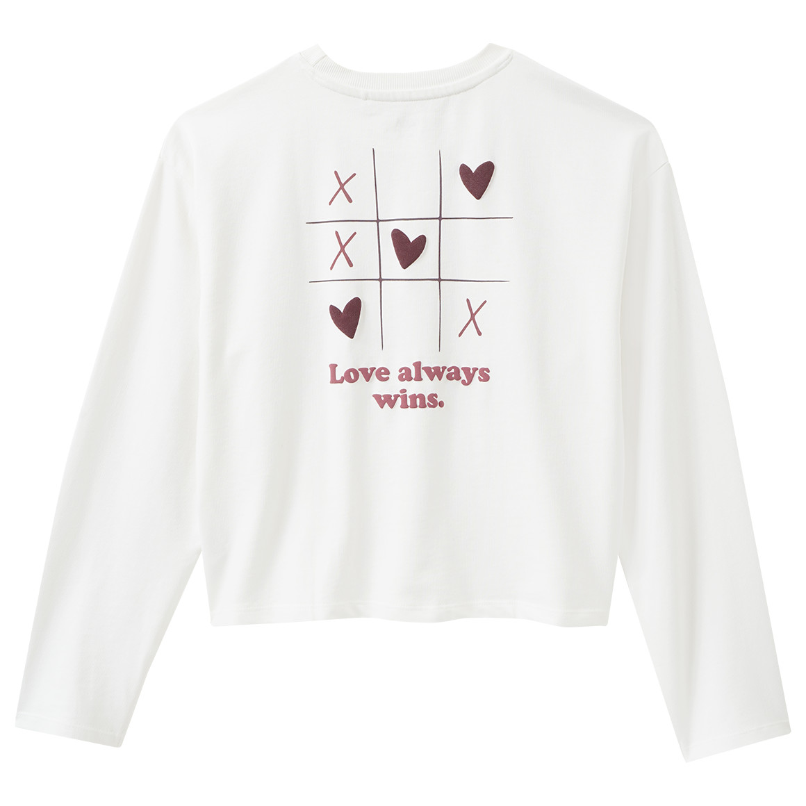 Mädchen Langarmshirt mit Rücken-Print Mädchen Langarmshirt mit Rücken-Print von Yigga
