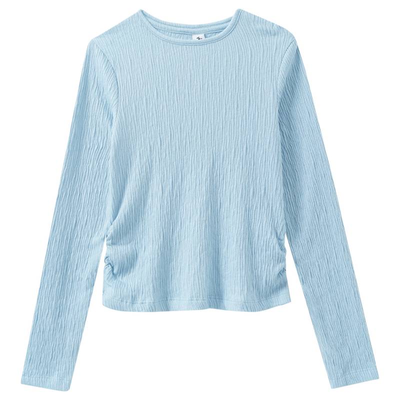 Mädchen Langarmshirt mit Struktur Mädchen Langarmshirt mit Struktur von Yigga