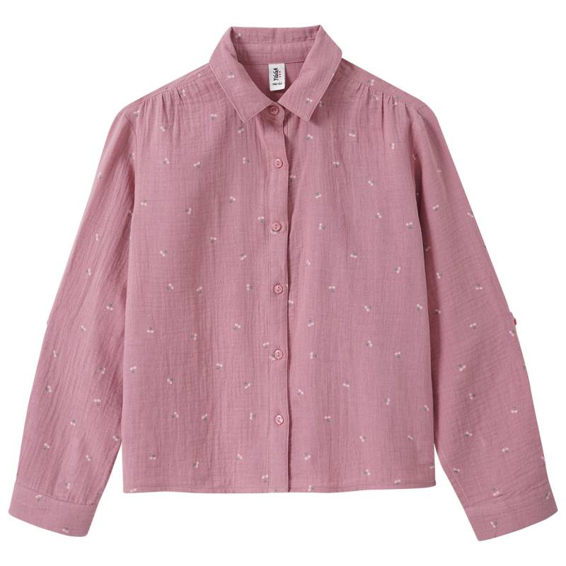 Mädchen Musselin-Bluse mit Print Mädchen Musselin-Bluse mit Print von Yigga