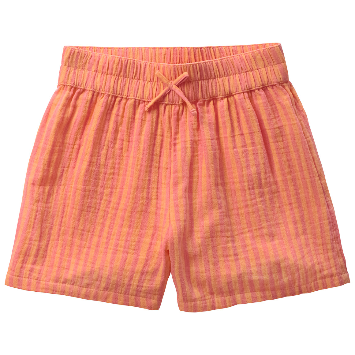 Mädchen Musselin-Shorts mit Elastikbund von Yigga