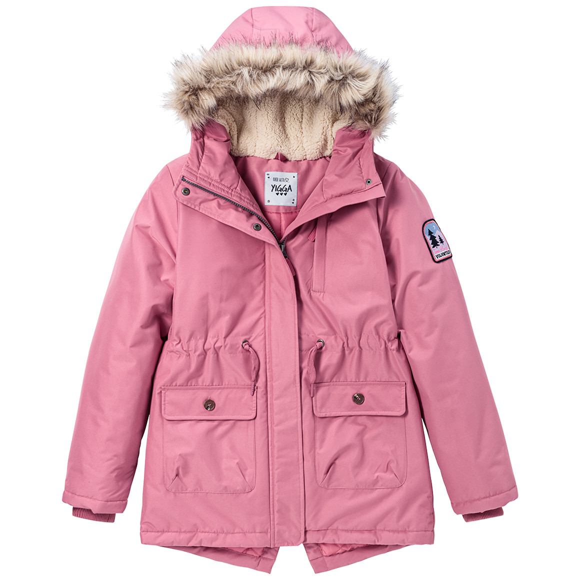 Mädchen Parka mit Fake-Fur Mädchen Parka mit Fake-Fur von Yigga