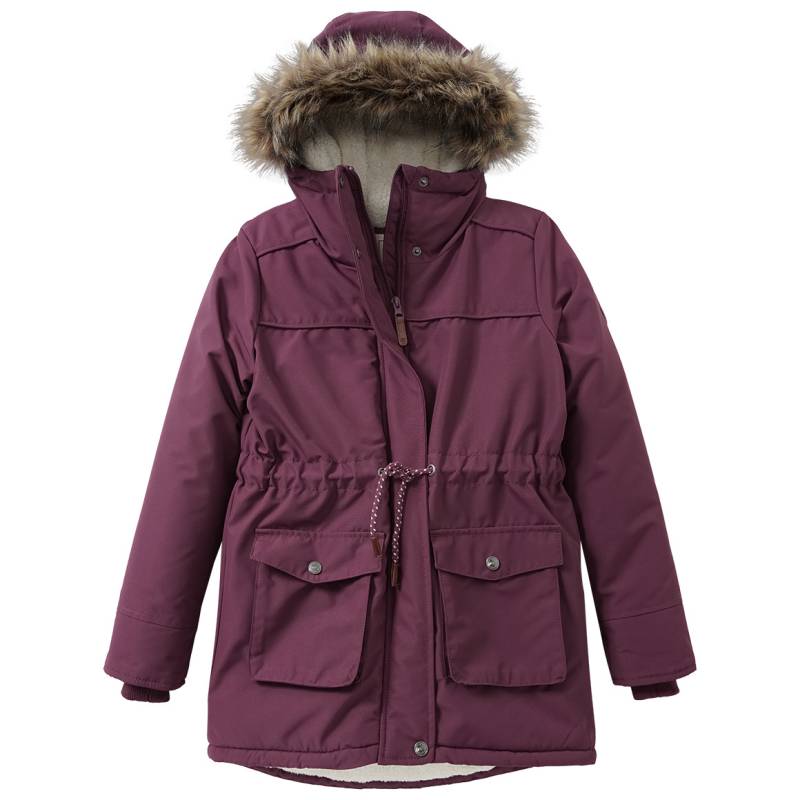 Mädchen Parka mit Fellimitat von Yigga