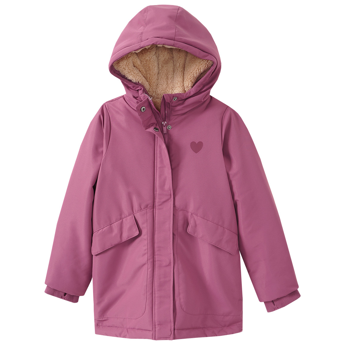 Mädchen Parka mit Plüschfutter Mädchen Parka mit Plüschfutter von Yigga
