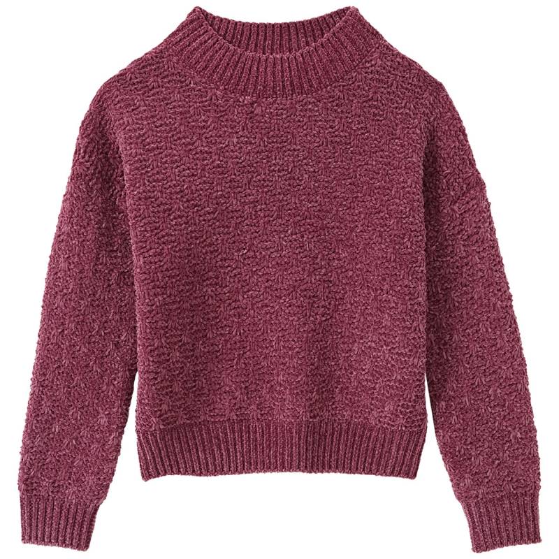 Mädchen Pullover aus Chenille-Garn von Yigga