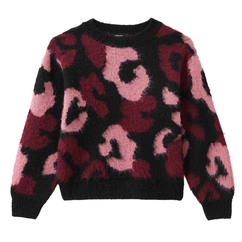 Mädchen Pullover mit Leo-Muster Mädchen Pullover mit Leo-Muster von Yigga