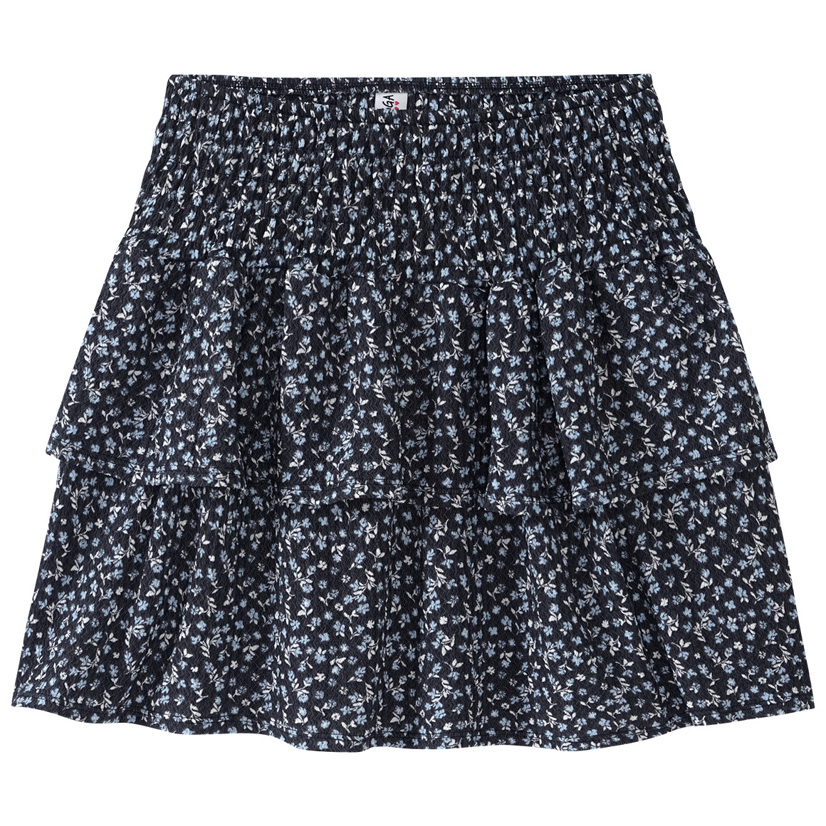 Mädchen Rock mit Allover-Muster von Yigga