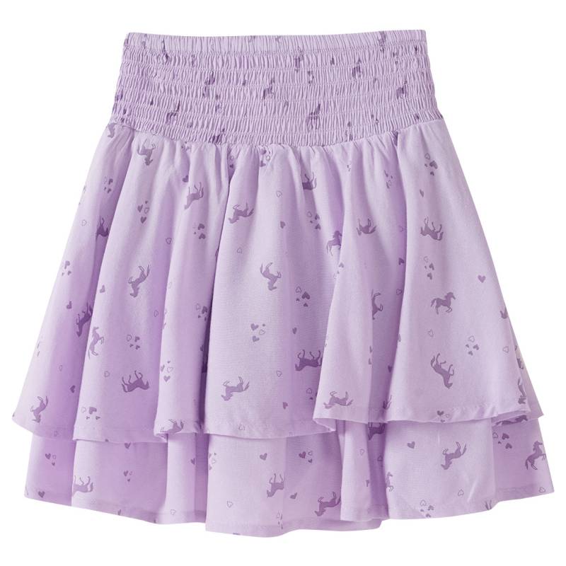 Mädchen Rock mit Pferde-Allover Mädchen Rock mit Pferde-Allover von Yigga