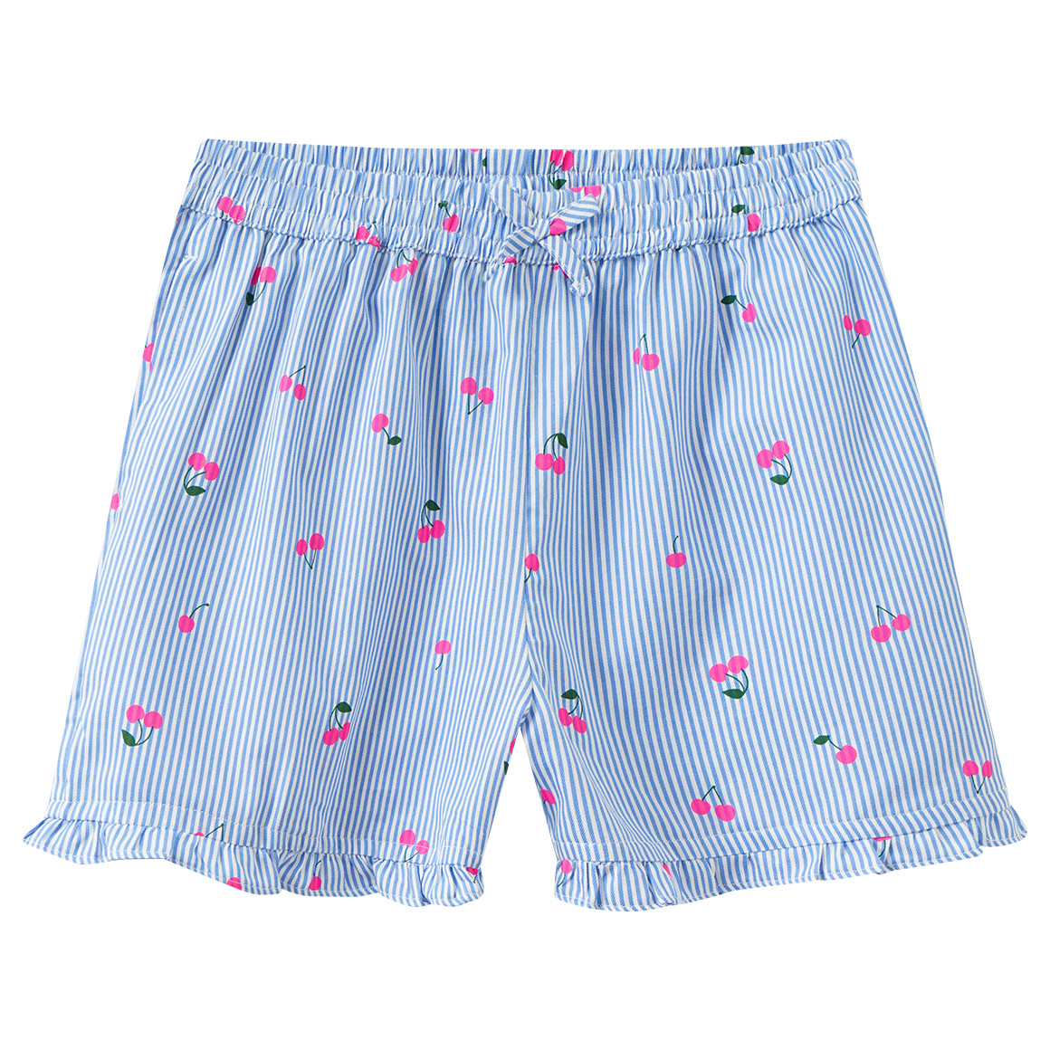 Mädchen Shorts mit Kirschen-Print von Yigga