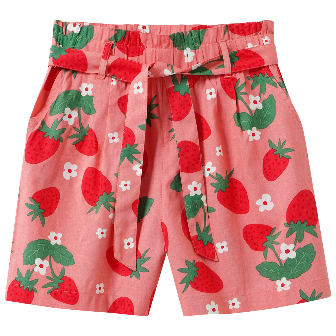 Mädchen Shorts mit buntem Allover-Print Mädchen Shorts mit buntem Allover-Print von Yigga