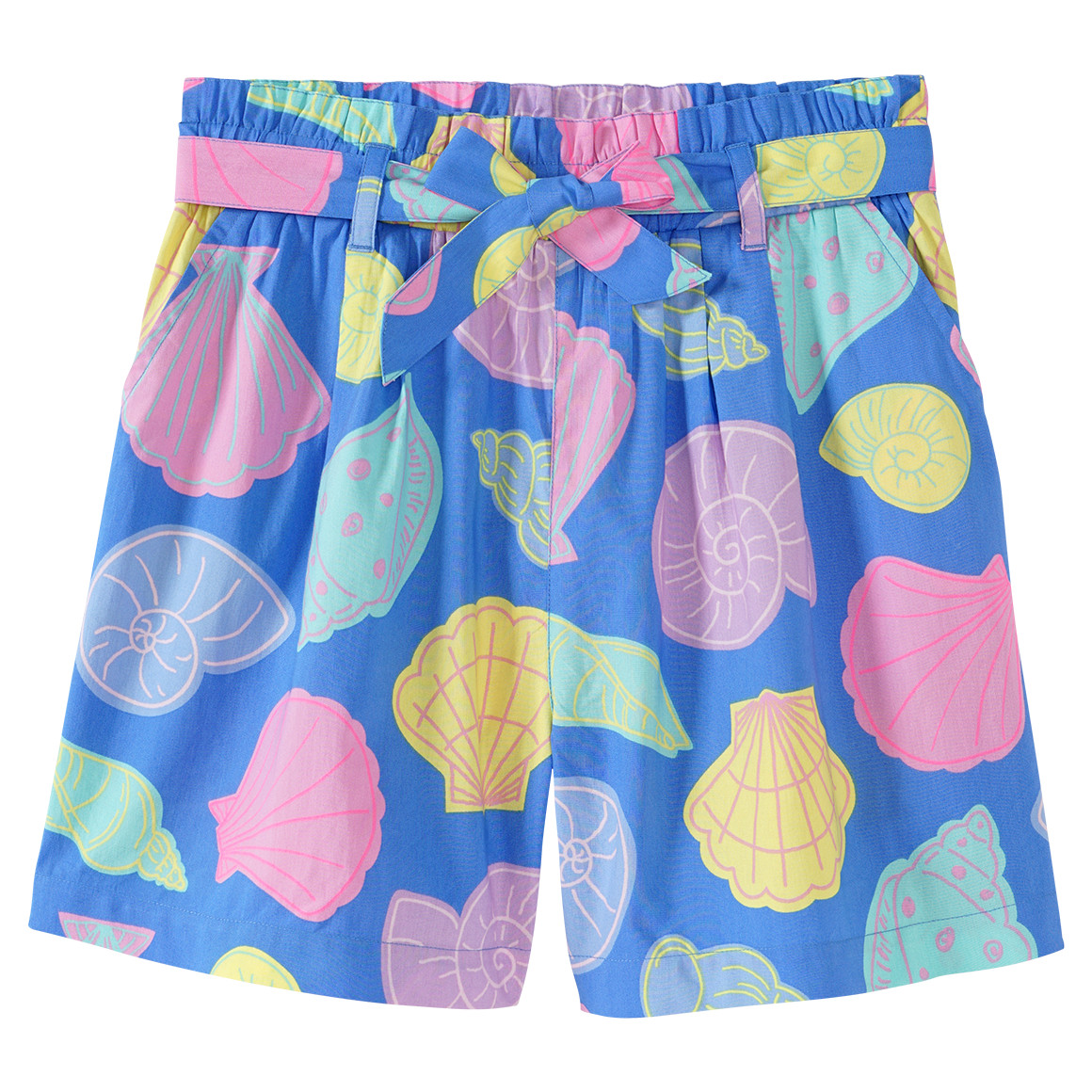 Mädchen Shorts mit bunten Muscheln von Yigga