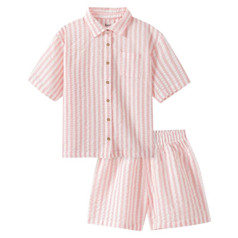 Mädchen Shorty in Seersucker-Optik von Yigga