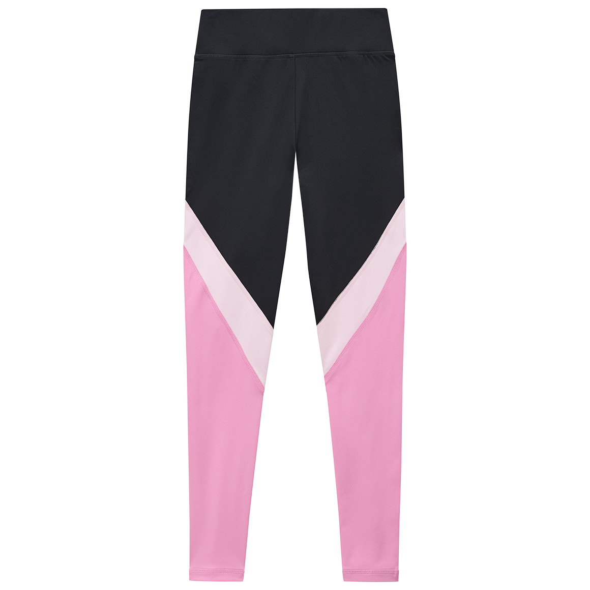 Mädchen Sport-Leggings mit Farbteilern von Yigga