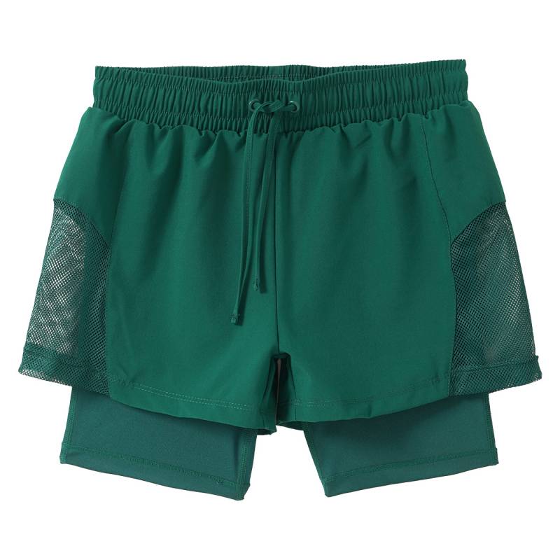 Mädchen Sport-Shorts im 2-in-1-Design von Yigga