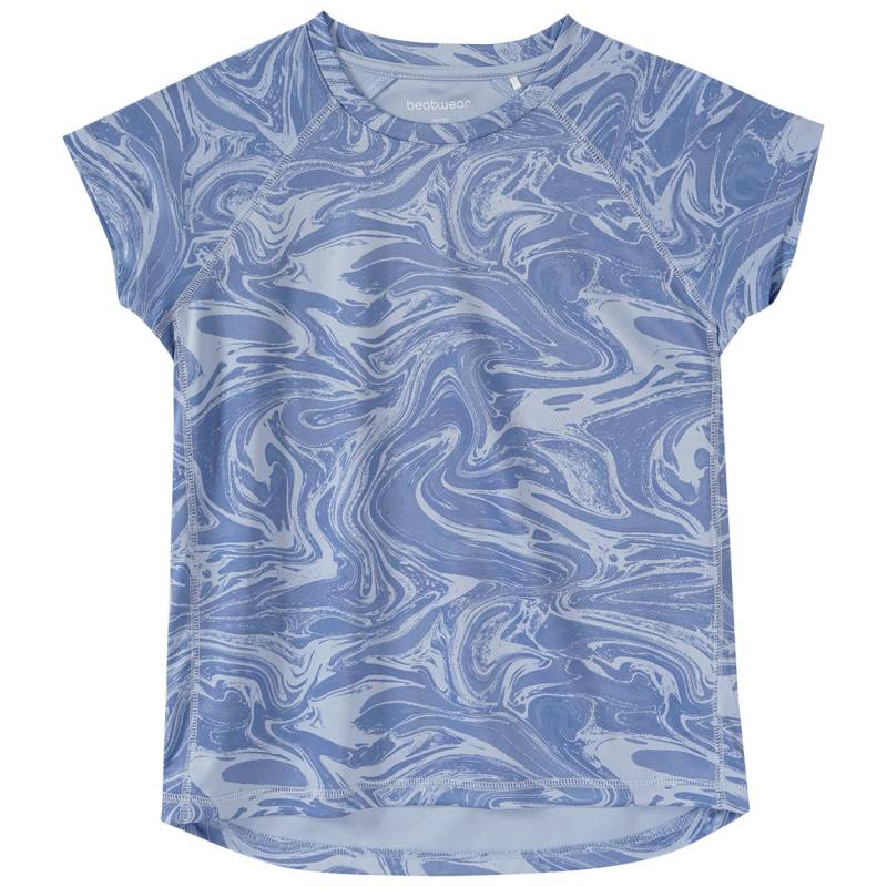 Mädchen Sport-T-Shirt mit Allover-Muster von Yigga