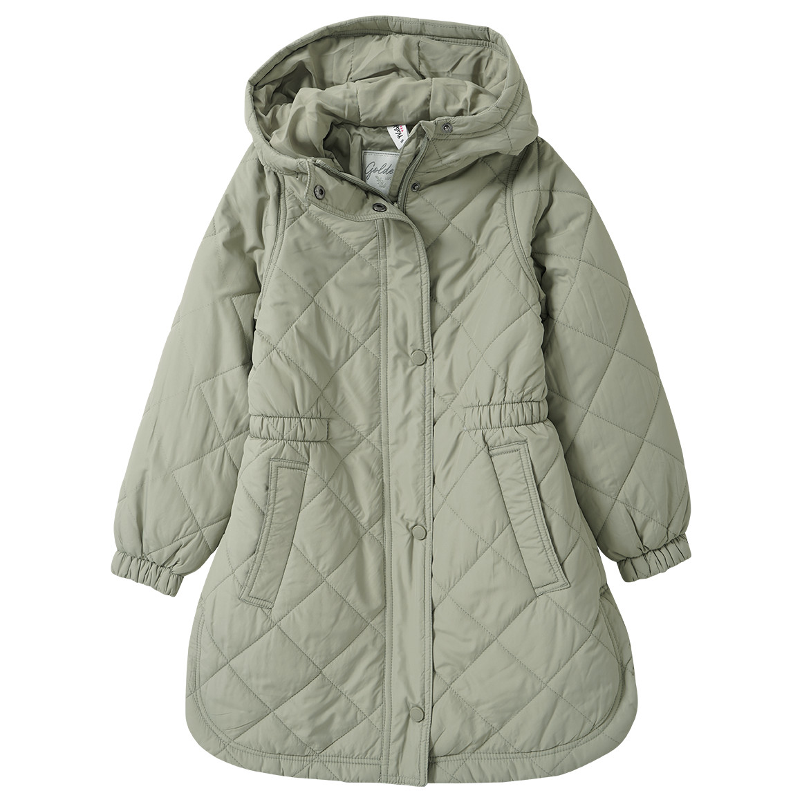 Mädchen Steppjacke mit Kapuze von Yigga