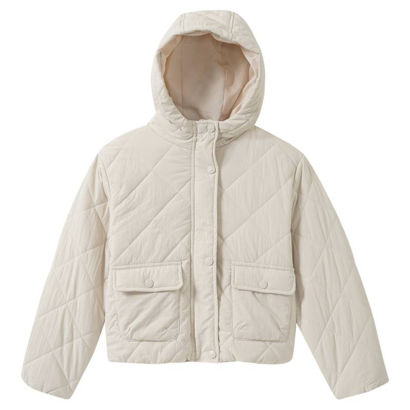 Mädchen Steppjacke mit Kapuze von Yigga