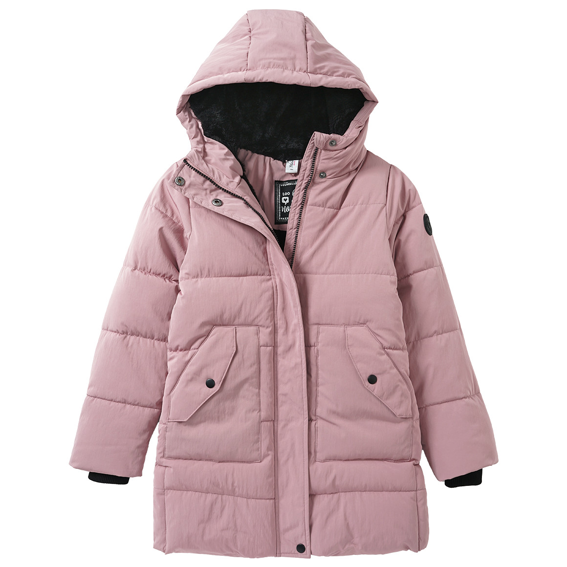 Mädchen Steppjacke mit Kuschelkapuze Mädchen Steppjacke mit Kuschelkapuze von Yigga