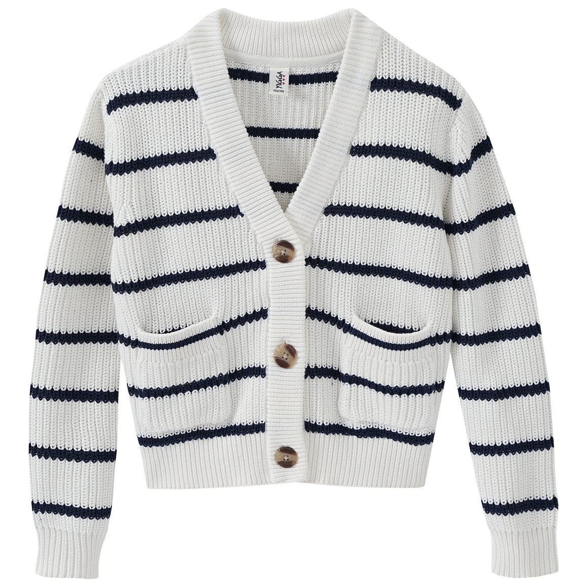 Mädchen Strickjacke aus Bio-Baumwolle von Yigga