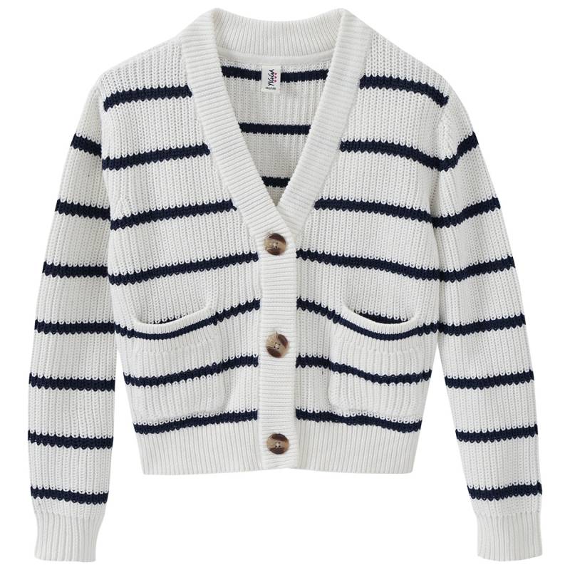 Mädchen Strickjacke aus Bio-Baumwolle von Yigga