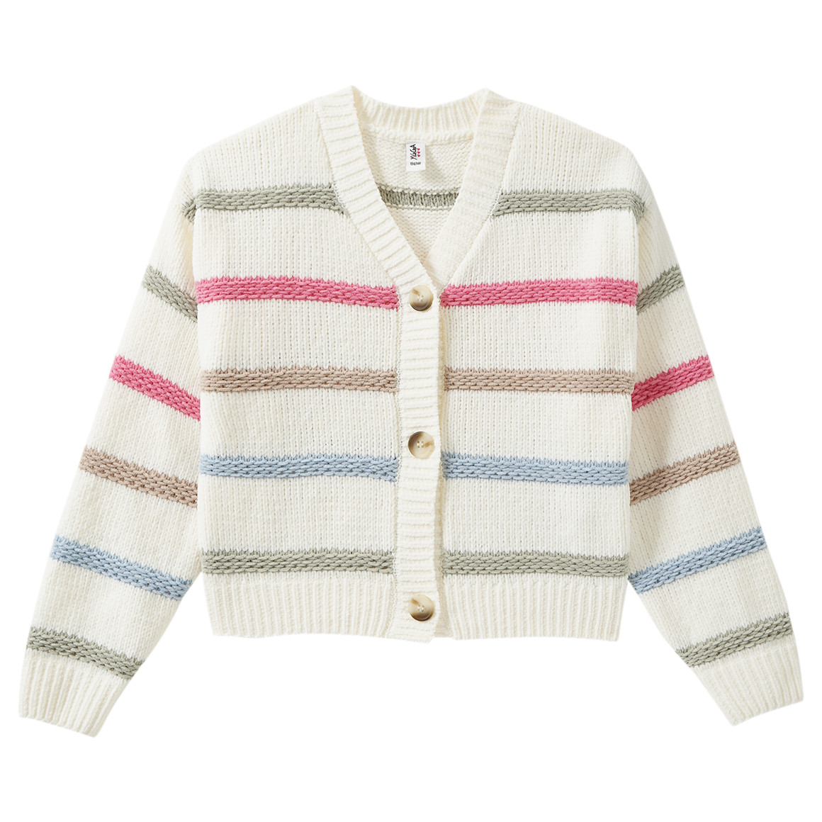 Mädchen Strickjacke aus Chenille von Yigga