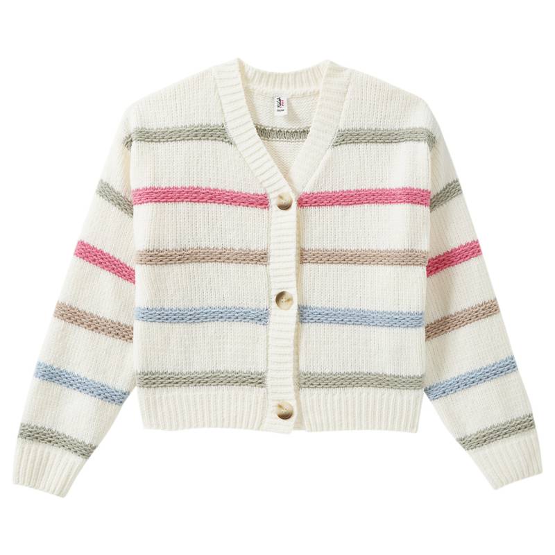 Mädchen Strickjacke aus Chenille von Yigga