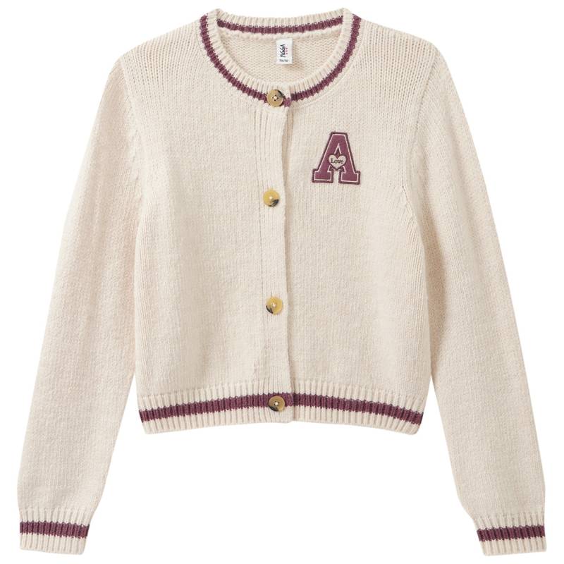 Mädchen Strickjacke im College-Style Mädchen Strickjacke im College-Style von Yigga