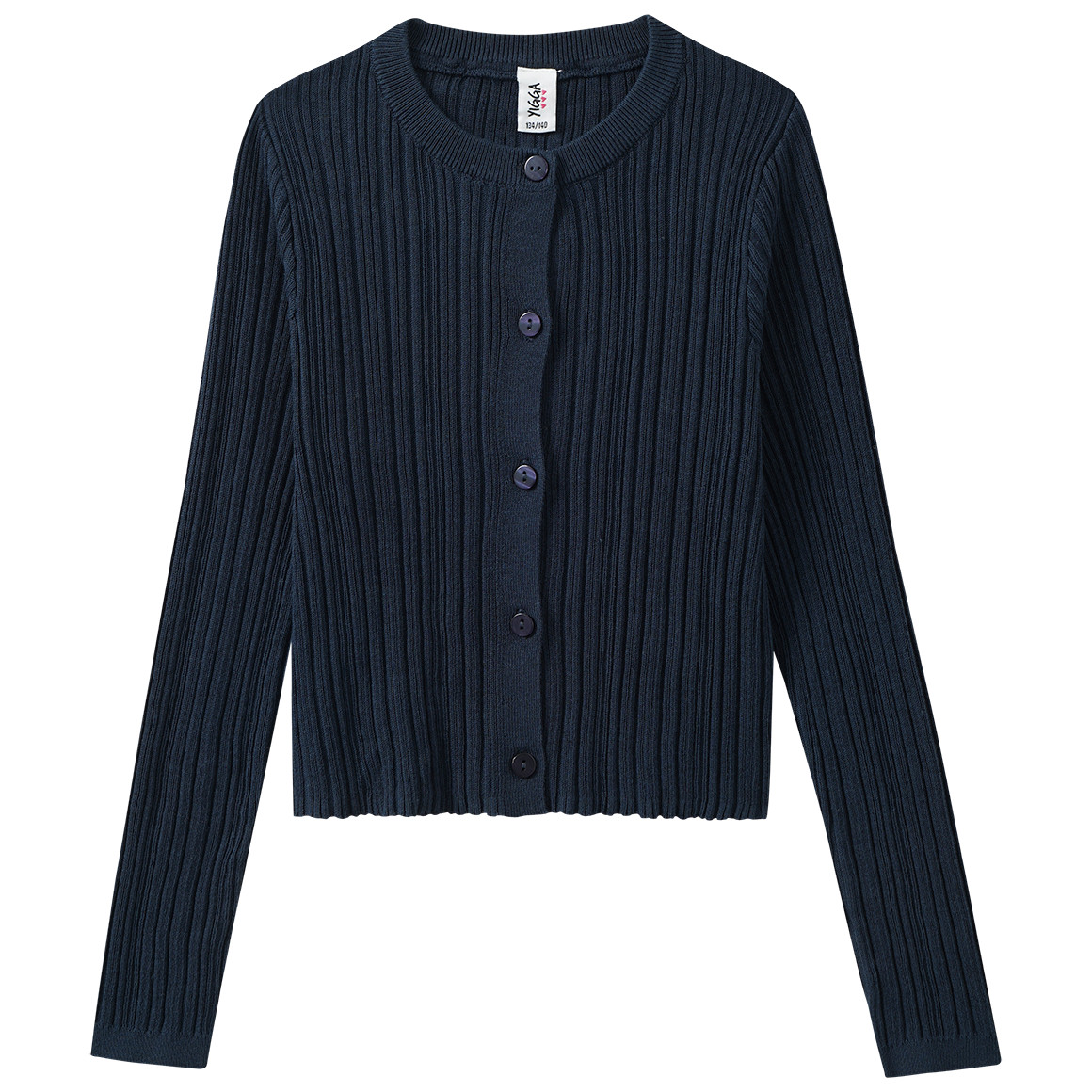 Mädchen Strickjacke mit Knopfleiste Mädchen Strickjacke mit Knopfleiste von Yigga