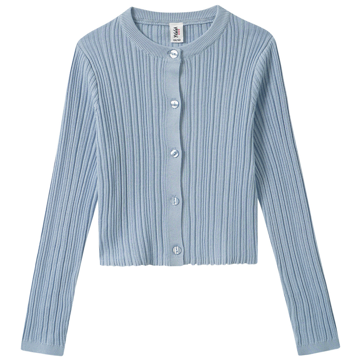 Mädchen Strickjacke mit Knopfleiste Mädchen Strickjacke mit Knopfleiste von Yigga