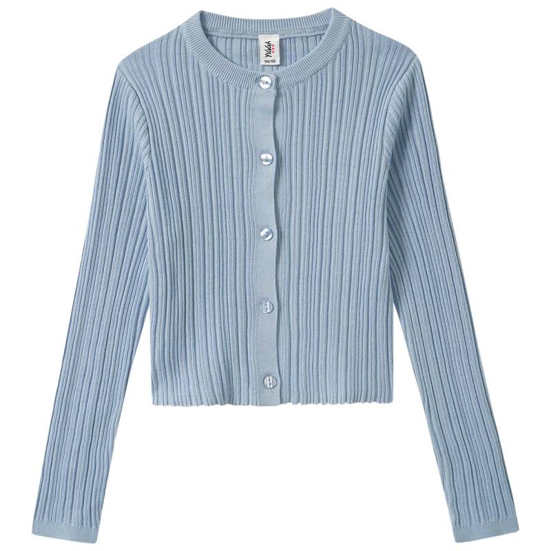Mädchen Strickjacke mit Knopfleiste Mädchen Strickjacke mit Knopfleiste von Yigga